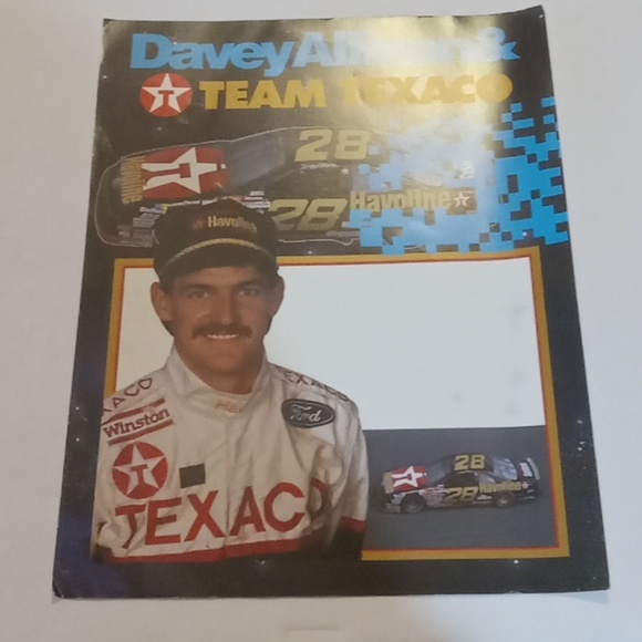 Davey Allison 8x10 Photo Card - Picture 2 of 6